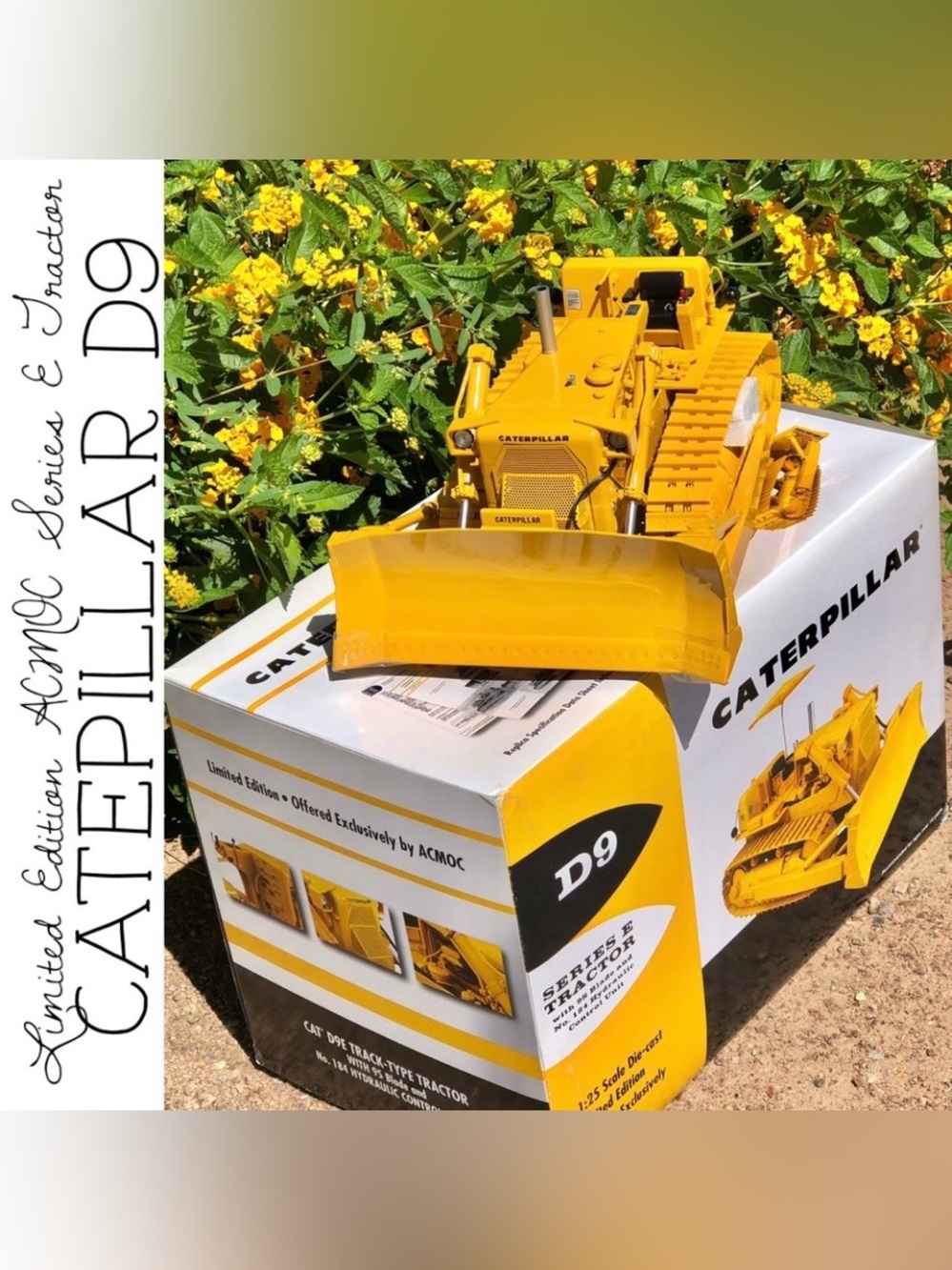 Limited Edition ACMOC D9 Catepillar Series E Tractor